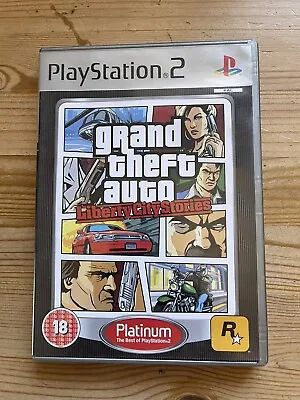 £8 • Buy Grand Theft Auto Liberty City Stories - PlayStation 2 PS2 UK PAL Game & Manual