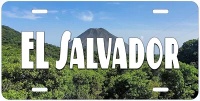 El Salvador Izalco Vulcano Novelty Car License Plate • $17.89