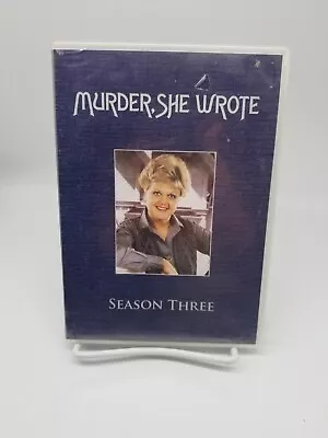 Murder She Wrote Season Three (3) Angela Lansbury DVD  Factory Sealed  • $12.95