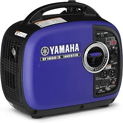 YAMAHA EF1600iS 1.6kVA Portable Gasoline Soundproof Inverter Generator New Japan • $1480