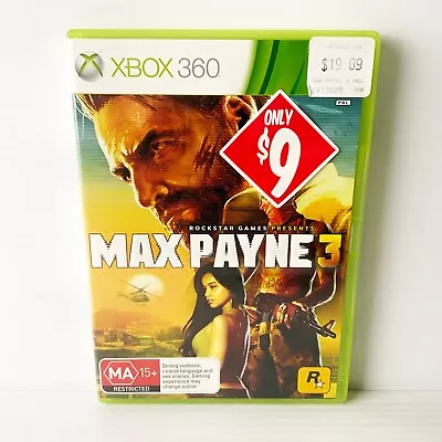 Max Payne 3 - Xbox 360 - Tested & Working - Free Postage • $14.88