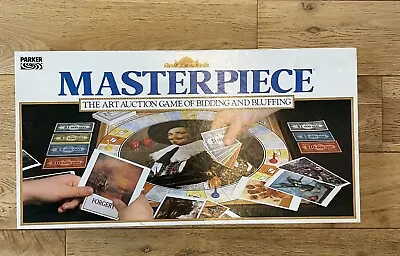 £24.99 • Buy Masterpiece The Art Auction Game Vintage Board Game By Parker. 1987 Complete