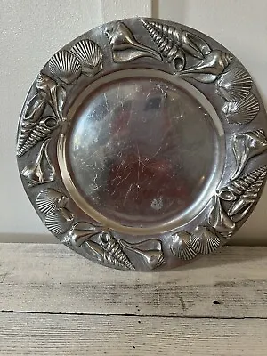 Mariposa Aluminum Tray Ocean Starfish Seahorse 15  Shiny • $15