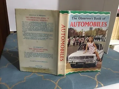 Observers Book Of Automobiles 1967 • £14.99