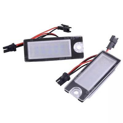 2pcs LED License Plate Tag Light Lamp Bulbs Fit For Volvo S80 V70 XC70 S60 XC90 • $11.57