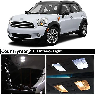 Fits 2011-2014 MINI Cooper Countryman S 15x White LED Light Interior Package • $17.89