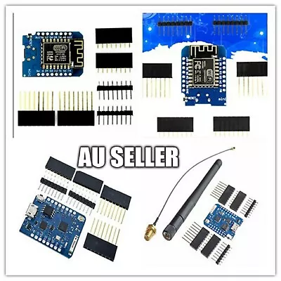 ESP8266 WeMos D1 MINI ESP-12E IoT WiFi Wireless Board Arduino IDE Compatible  • $7.10