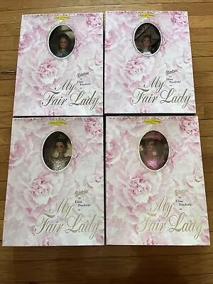 Lot Of 4 Barbie Eliza Doolittle My Fair Lady Hollywood Legends Collection NRFB • $149