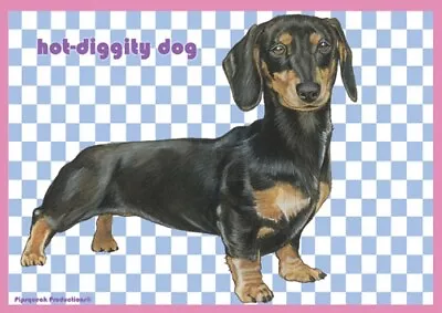 Dachshund Small Blank Note Card • $4.95