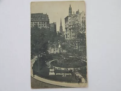 Bowling Green New York NY 1912 View To Vineland NJ • $1.95