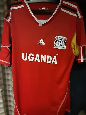 1 Lot Rare Africa Adidas Jersey Football Soccer MEN Uganda Long FUFA Cranes • $9.99