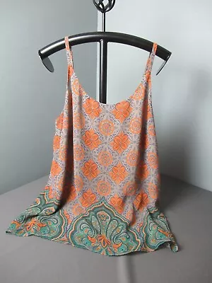 Cabi Arabesque Cami Blouse Top Tank Tunic - Lined - Style #3082 - Size XL  C4 Sb • $19.94