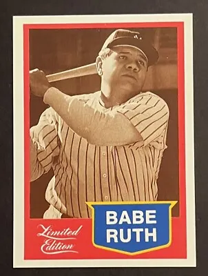 1989 Babe Ruth Cmc Limited Edition Baseball Card New York Yankees Hof • $2.99
