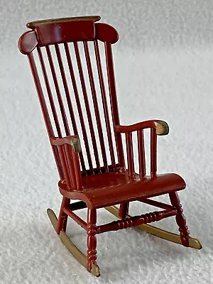 Vintage Dollhouse Furniture Marx 1964 Little Hostess Rocking Chair Plastic • $19.88