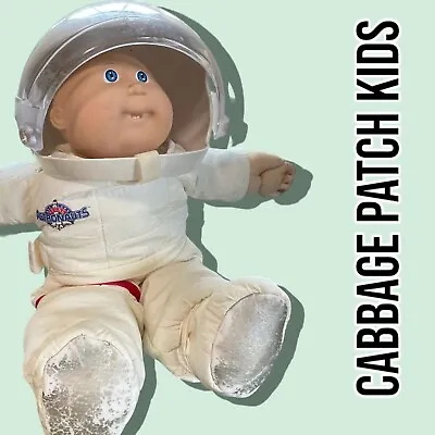 Cabbage Patch Kids Young Astronaut Boy Bald VTG 1985 Xavier Roberts Signed • $40