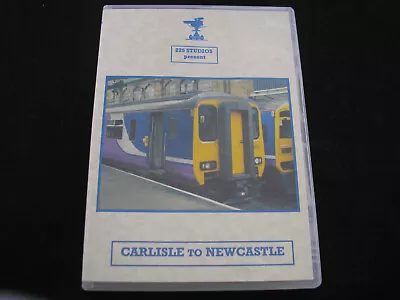 225 Studios - Carlisle To Newcastle - Cab Ride - Driver's Eye View - Railway-DVD • £10.99