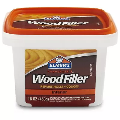 Elmer's Products E849D8 Carpenter's Interior Wood Filler 16 Oz 16 Fl Oz • $23.74