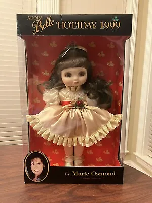 Marie Osmond Holiday 1999 Christmas Adora Belle Vinyl Doll In Box 15-Inch • $59.99