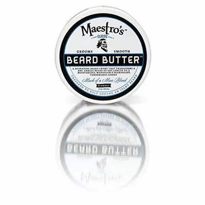 Maestro's Classic Beard Butter - Mark Of A Man Blend 4oz • $22.99