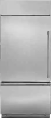 ZICS360NVLH Monogram 36  Bottom Freezer Refrigerator Stainless Left Hinge DISCO • $5299