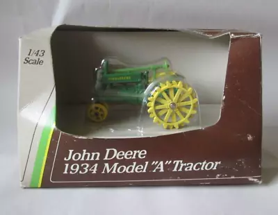 Ertl 1934 John Deere Model  A  1/43 Farm Tractor #5598 • $12.95