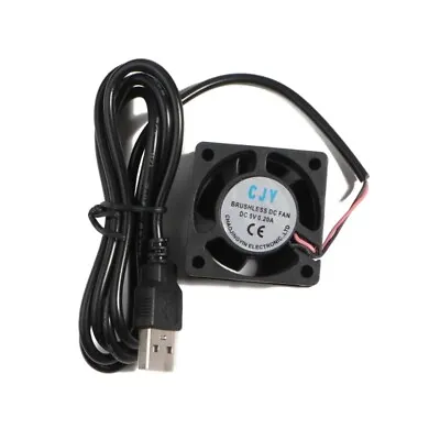 £4.88 • Buy Brand New- 4cm 40mm Fan 40x40  Dc5v 5500rpm Small Quiet Cooling Fan USB Power-