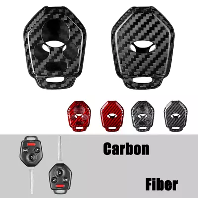 Carbon Fiber Car Key Fob Case Cover For Subaru WRX STI Outback Legacy Forester • $54.50