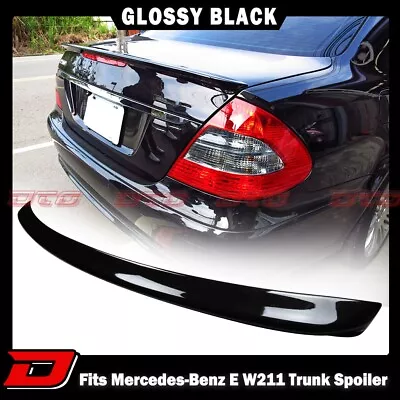 ! 2003-2008 Fits Mercedes BENZ E W211 Sedan Rear Trunk Spoiler Color Black • $115