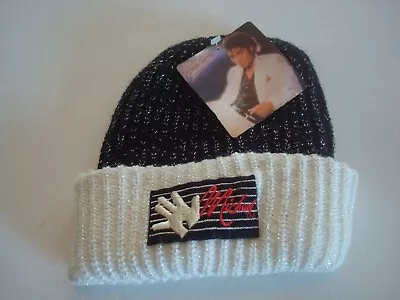 Michael Jackson 80s  Deadstock Toboggan Knit Vintage Beanie Skull Hat Cap • $17.50