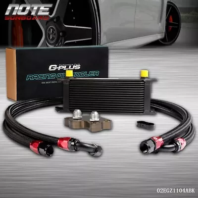 Fit For 01-06 Bmw Mini Cooper S Supercharger R53 16 Row Engine Oil Cooler Kit • $124.32