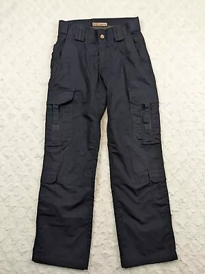 5.11 Tactical Taclite EMS Pant Womens 4 Navy Blue Relaxed Fit Ripstop • $19.88