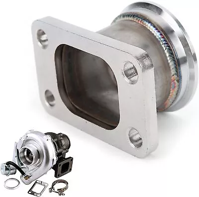 2.5'' V-Band Adapter Flange For T3 4 Bolt Turbo V Band Adaptor For Acura Honda • $37.99