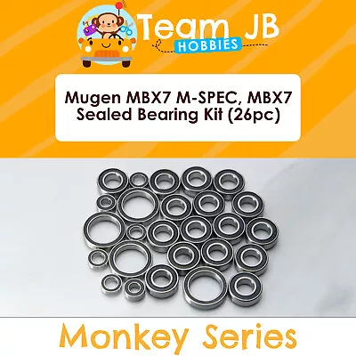 Mugen MBX7 M-SPEC MBX7 - 26 Pcs Rubber Sealed Bearings Kit • $24.99