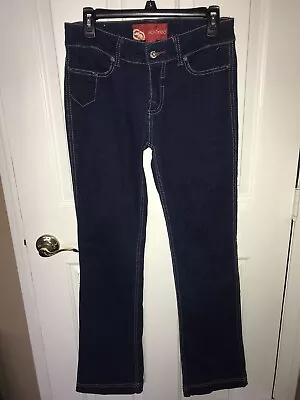 Women’s Ecko Red Jeans Bootcut Leg Dark Wash Stretch Denim Size 9 • $24.99