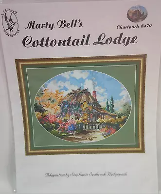 Pegasus Marty Bell's Counted Cross Stitch Chart Pattern Cottontail Lodge 470 New • $19.99