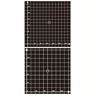 With Coordinate 3D Printer Build Sheet Square Heat Bed Sticker 22 / 30cm • $8.27