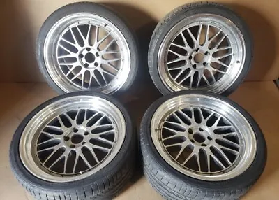 20 X 10 Inch 5x112 Et25 Varrstoen ES1 BBS LM Style Deep Dish Wheels For Audi +25 • $1500