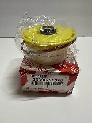 Toyota 1HZ 1VDFTV Diesel Genuine Fuel Filter Element 23390-51070 OEM • $25.99