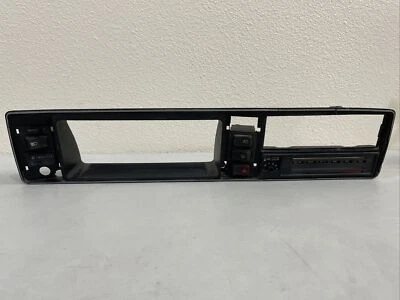 $100 • Buy Vw Mk1 Cabriolet Jetta Rabbit Black Dash Cluster Trim Bezel