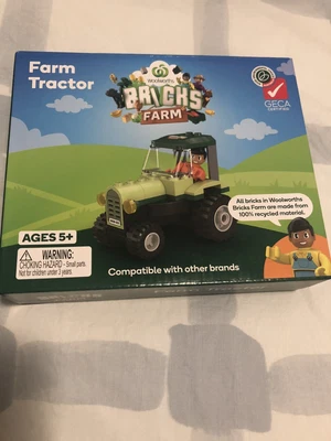 $13.50 • Buy Brand New Woolworths Bricks Blocks Farm Tractor Unopened Compatable With Lego