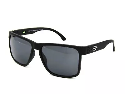 Mormaii Monterey M0029 AI4 0I Square Sunglasses Matte Black / Gray 55mm #B32 • $49.95