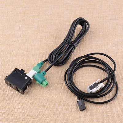 USB AUX IN Switch Socket Harness Cable Adapter Fit ForMini Cooper R50 R52 R53 06 • $21.99