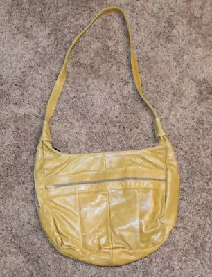 New Genuine Leather Mustard Colored Purse Measures 11” Wide X 10” Tall X 3” Wide • $18.99