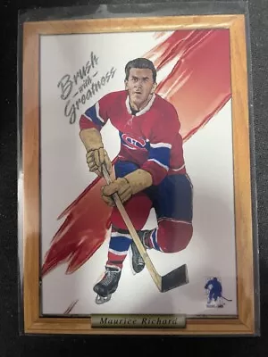 2003-04 BAP Memorabilia Brush With Greatness Contest Cards #7 Maurice Richard • $3.69