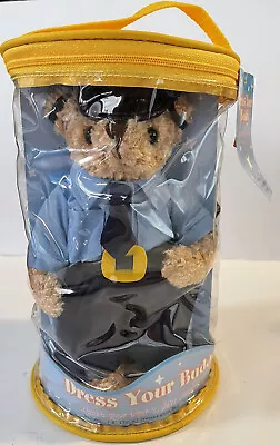 Dress Your Buddy 8” Plush Bear Policeman Fireman Marine Outfits Heroes CVS Brand • $12.50