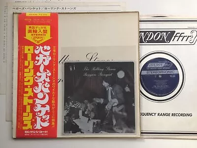 The Rolling Stones  BEGGARS BANQUET  W/OBI FLEXI UK EXPORT JAPAN Ffrr LONDON • $674.06