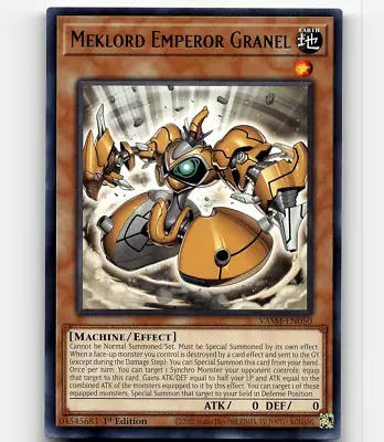 Yugioh Meklord Emperor Granel VASM-EN050 - Valiant Smashers • $1.99