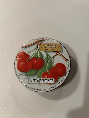 $10.99 • Buy Vintage Tissot Candy Tin - Sour Cherry Drops