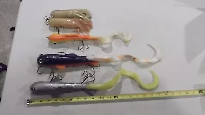 Lot Of Musky Lures 24   Dogs  Mega Tubes • $29.99