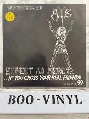 Admit You're Shit - Expect No Mercy....7” Rare Hardcore / Punk Vinyl Record NM  • £31.52
